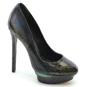 BRIAN ATWOOD BFFERGUSON EMBOSSED PLATFORM PUMPS